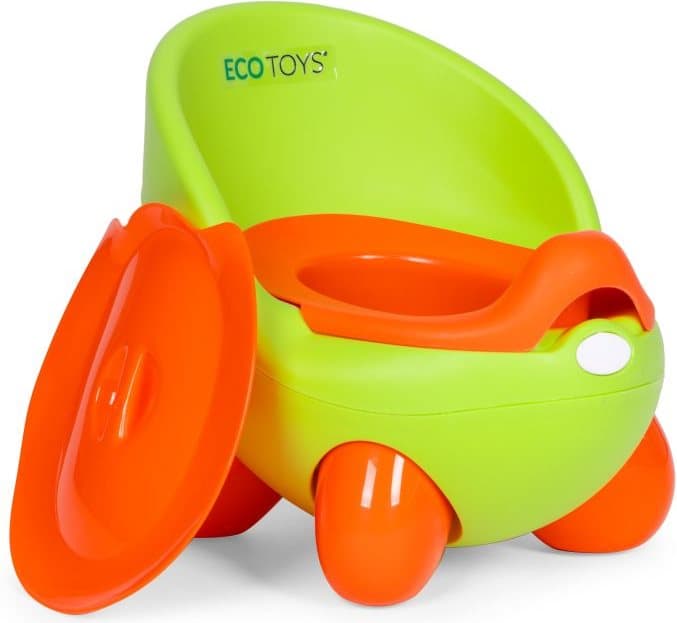 ECOTOYS Dětský nočník Zelený