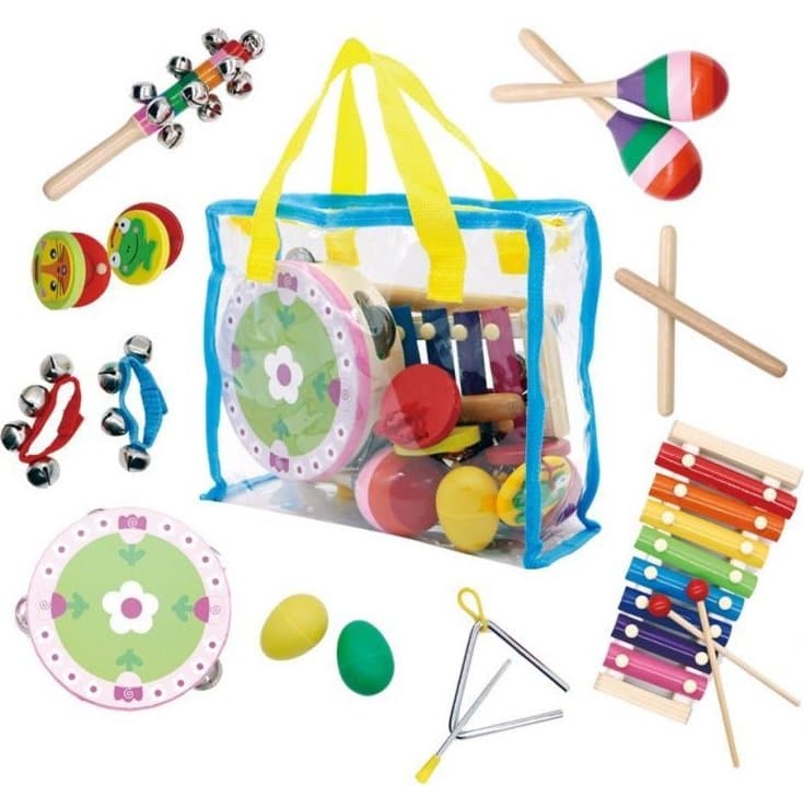 ECOTOYS Sada hudebních nástrojů 14ks