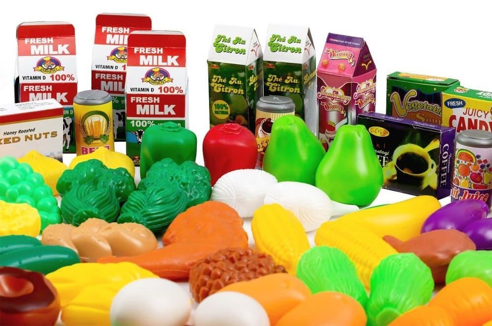 ECOTOYS Sada potravin 120 ks
