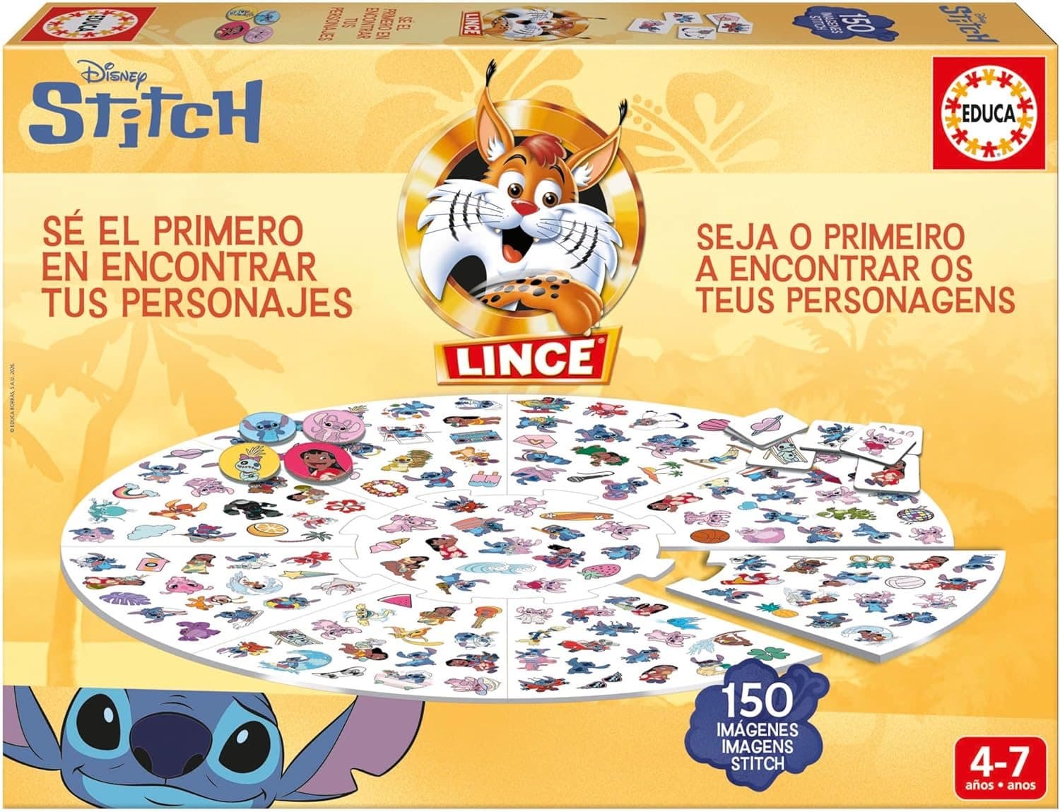 EDUCA Hra Lynx - Stitch 150 obrázků