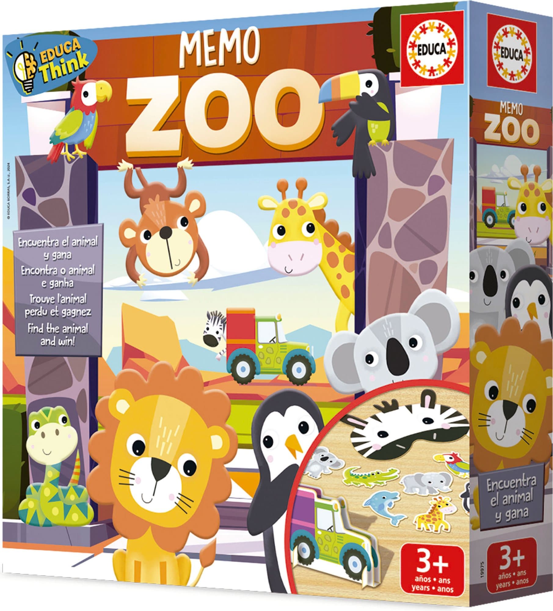 EDUCA Hra Memo ZOO
