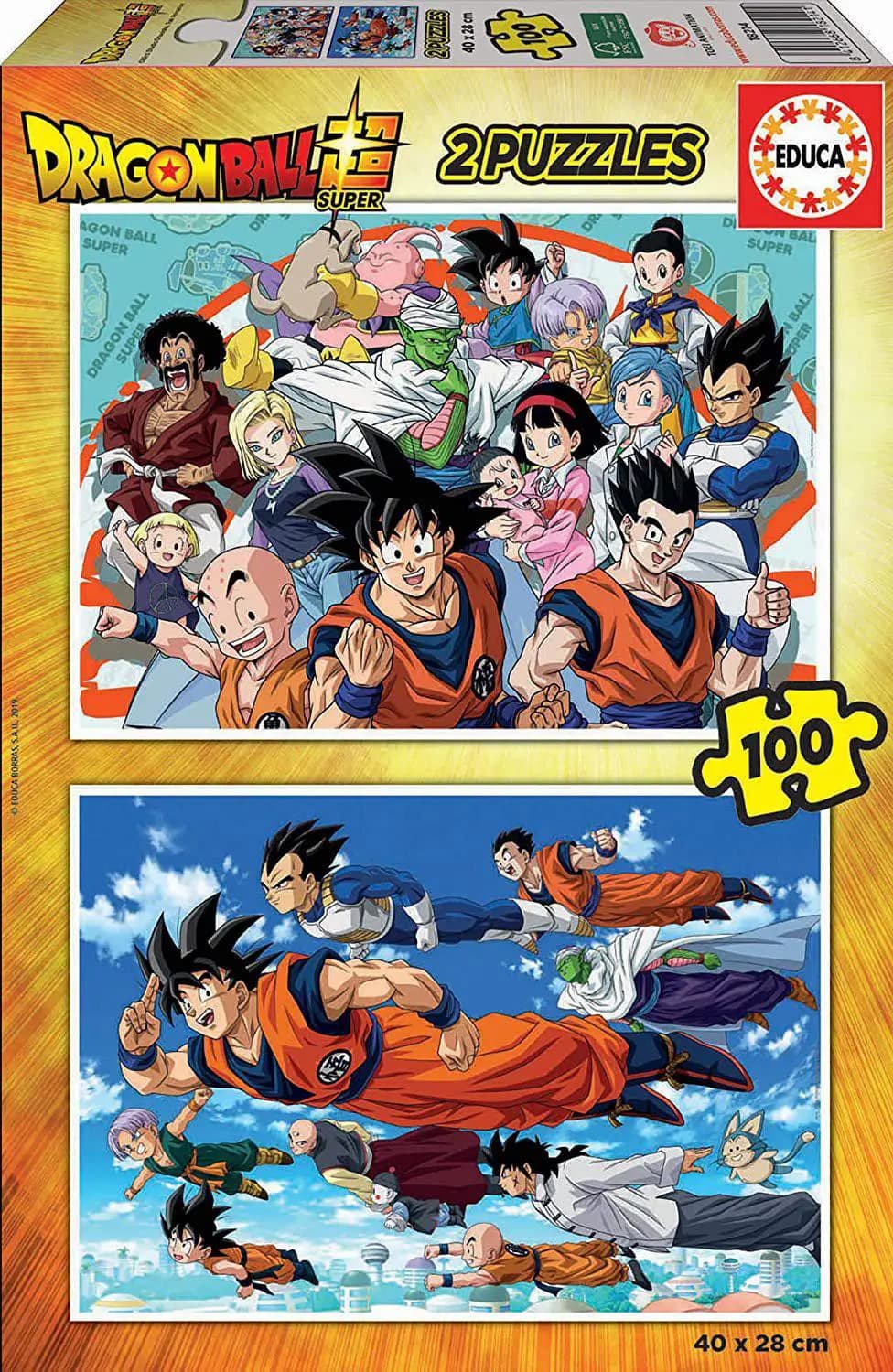 Educa - Puzzle 2x100 Dragon Ball - 100 dielov