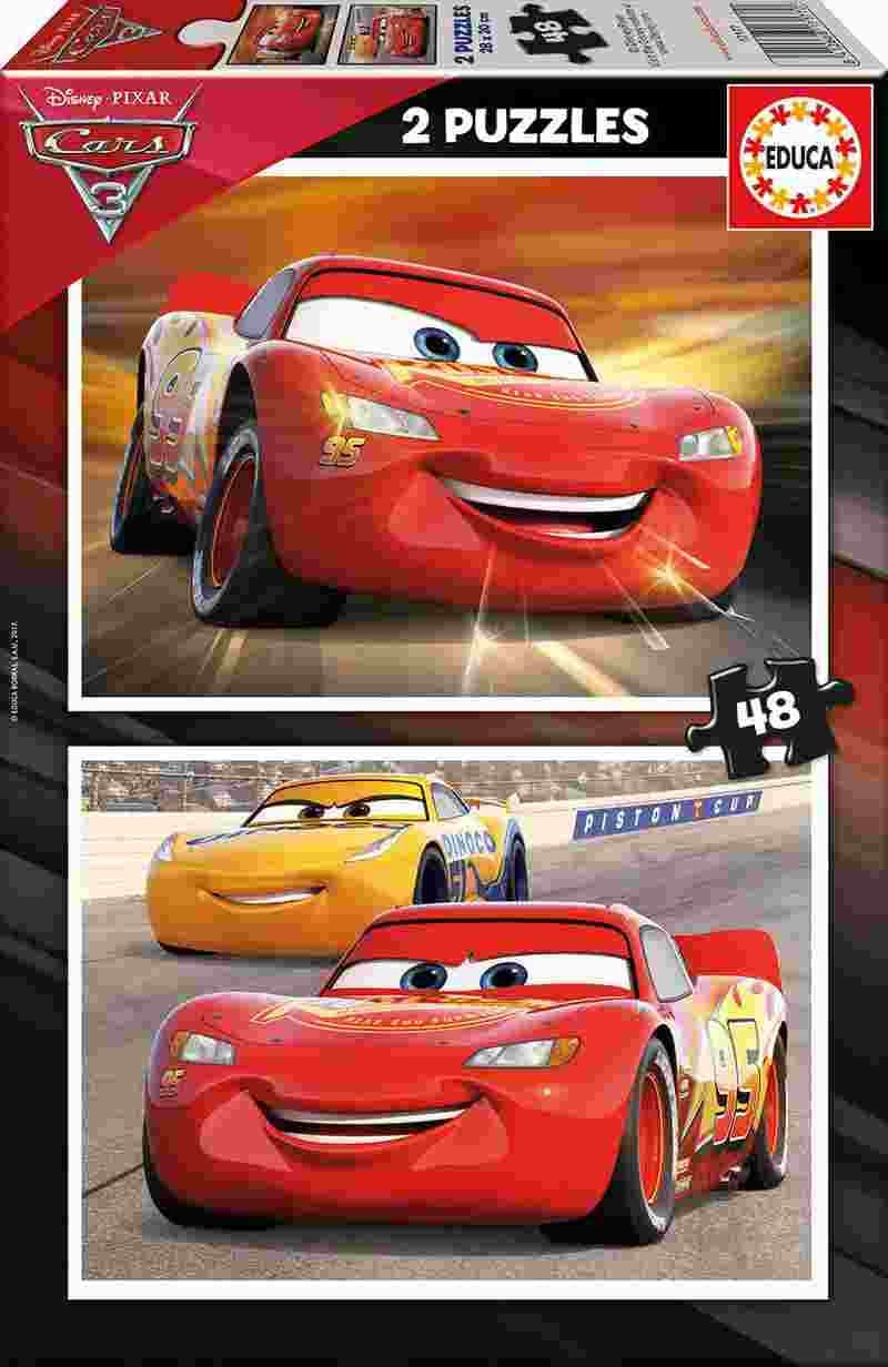 Educa - Puzzle 2x48 Cars - 40-99 dielov