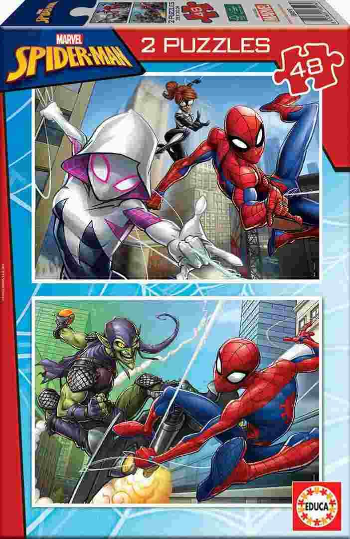 Educa - Puzzle 2x48 Spiderman - 40-99 dielov