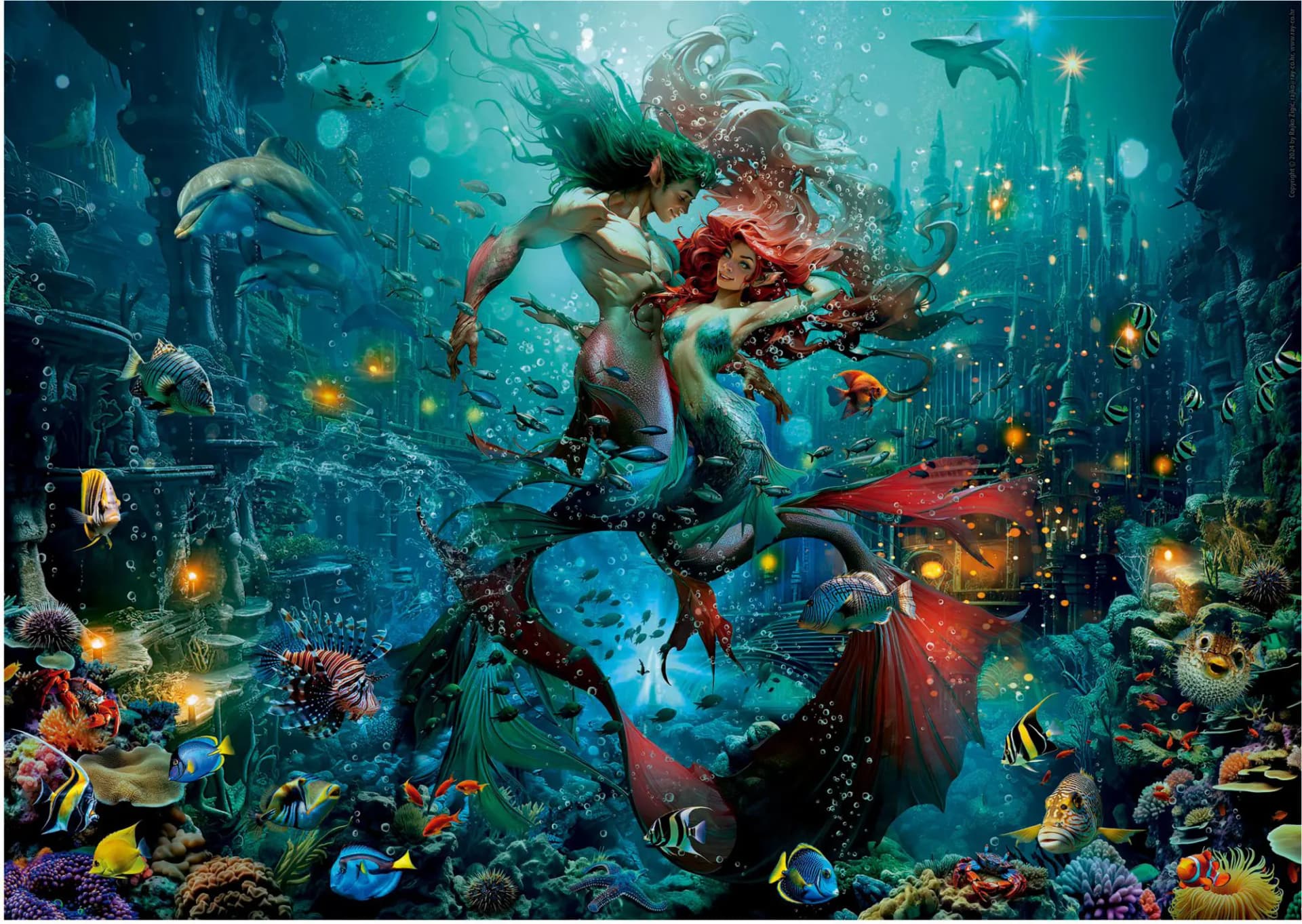 Educa - Puzzle Atlantis - 500 dielov