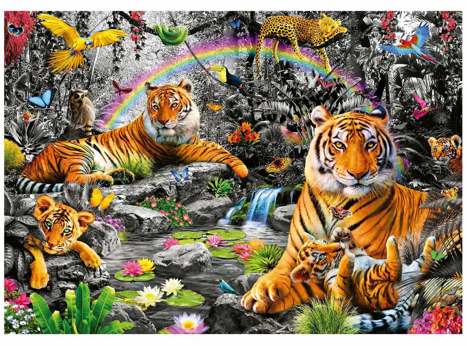 Educa - Puzzle Brillant Jungle - 1500 dielov