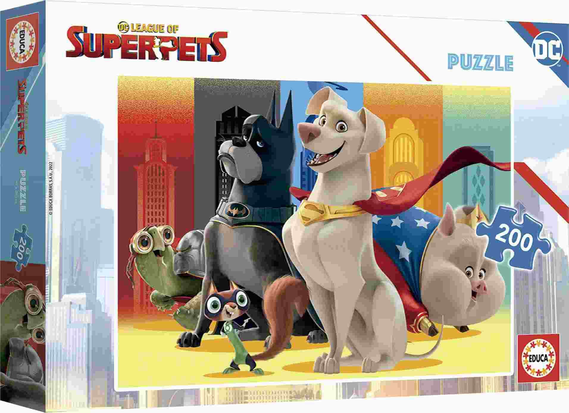 Educa - Puzzle DC Pet League - 200 dielov