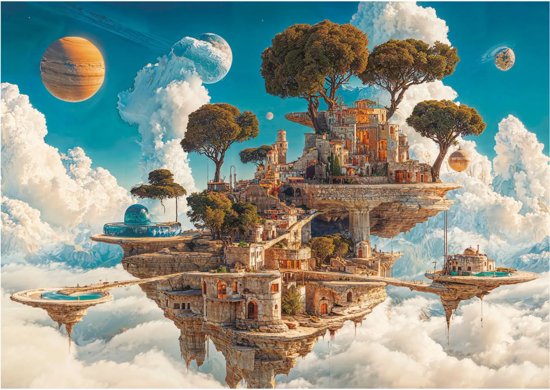 Educa - Puzzle Kingdom of Clouds - 500 dielov