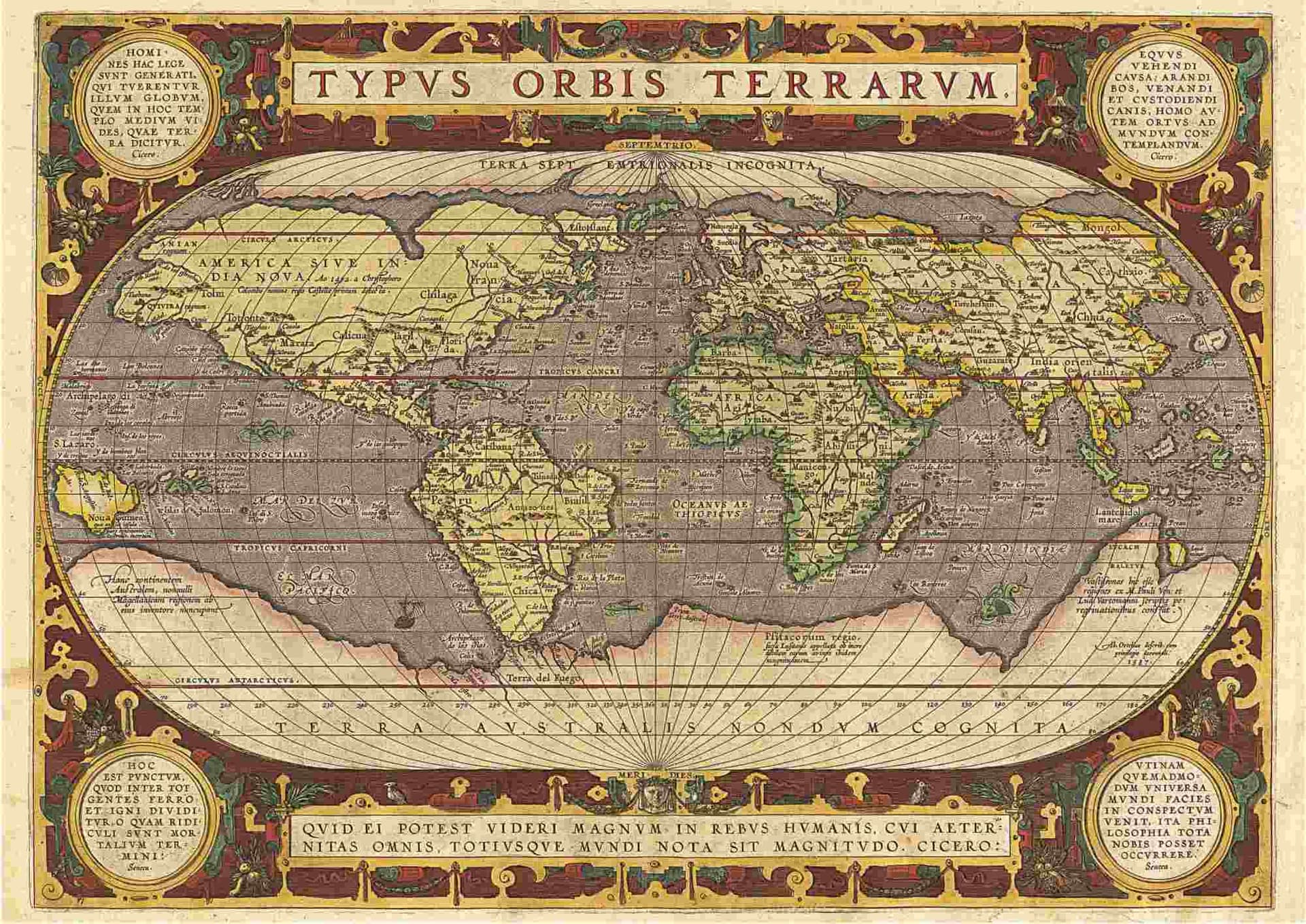 Educa - Puzzle Map of the world - 2000 dielov