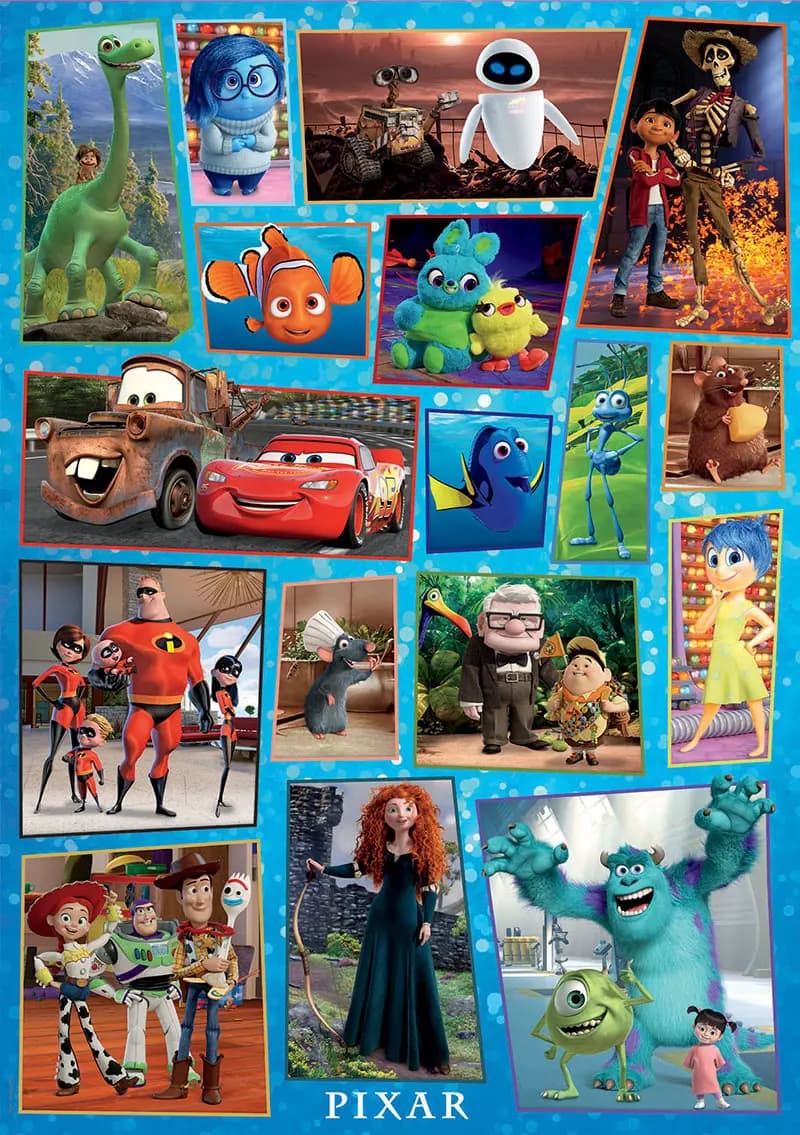 Educa - Puzzle Pixar Family - 1000 dielov