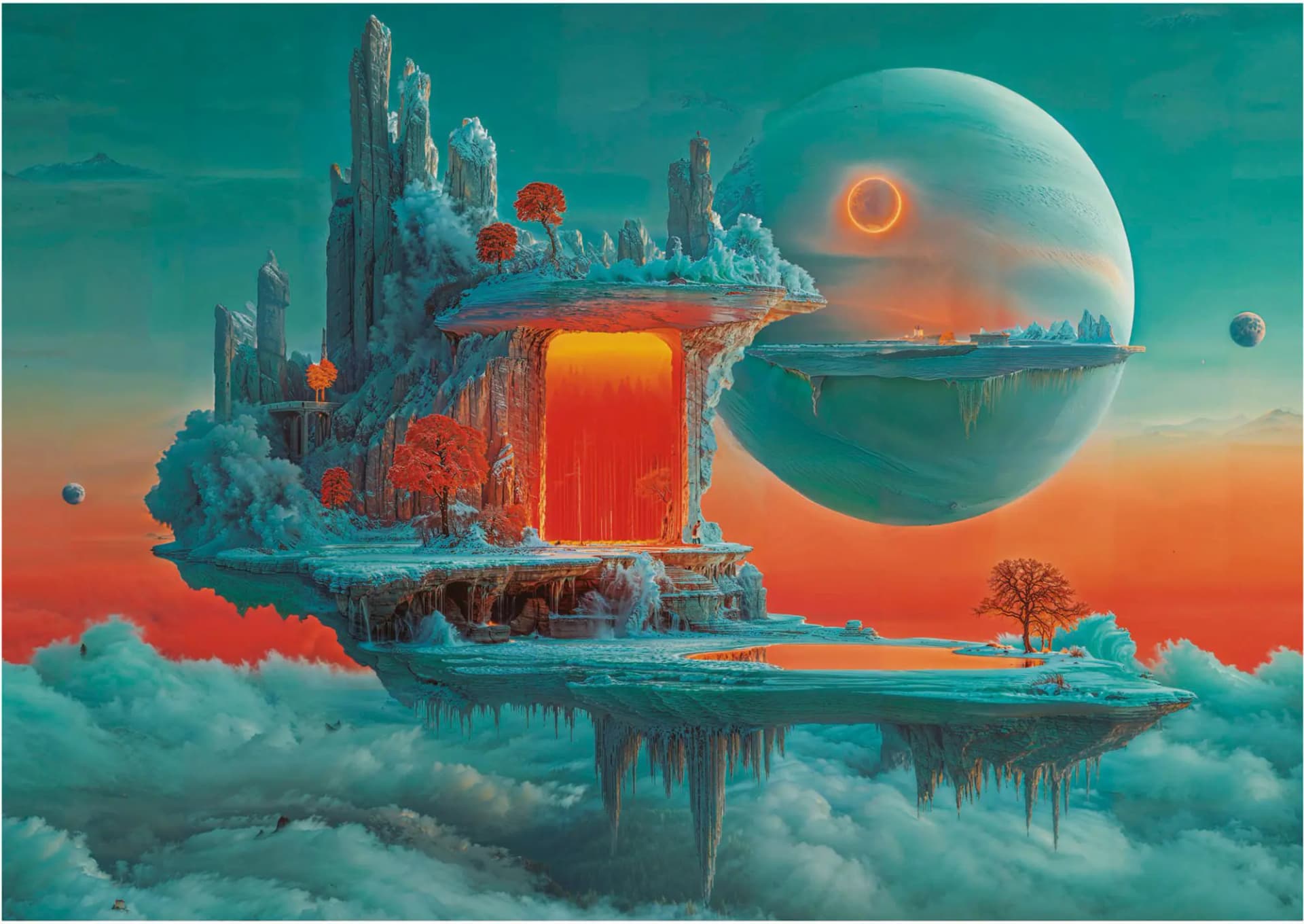 Educa - Puzzle Planet of Fire and Ace - 1000 dielov