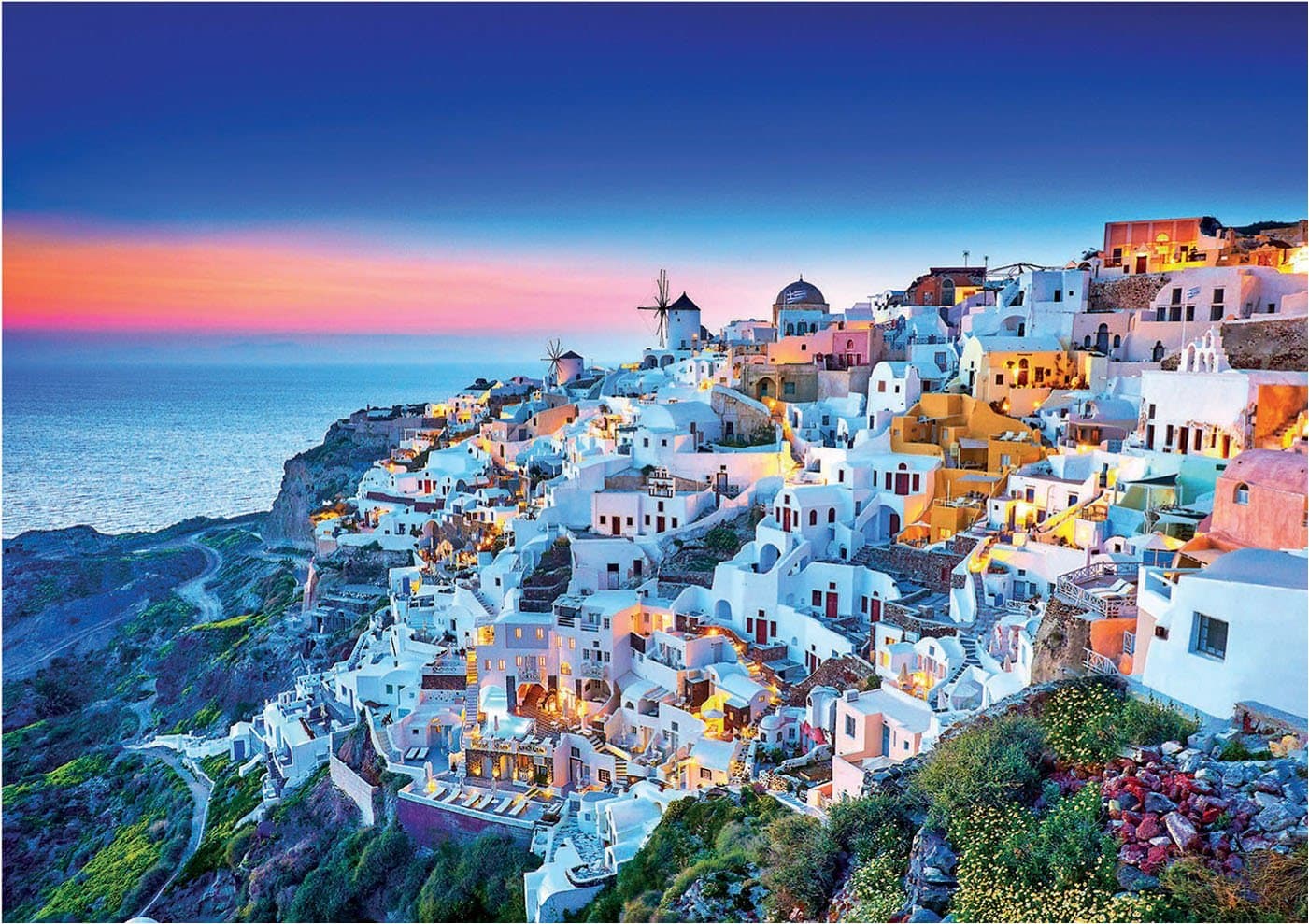 EDUCA Puzzle Santorini 1500 dílků