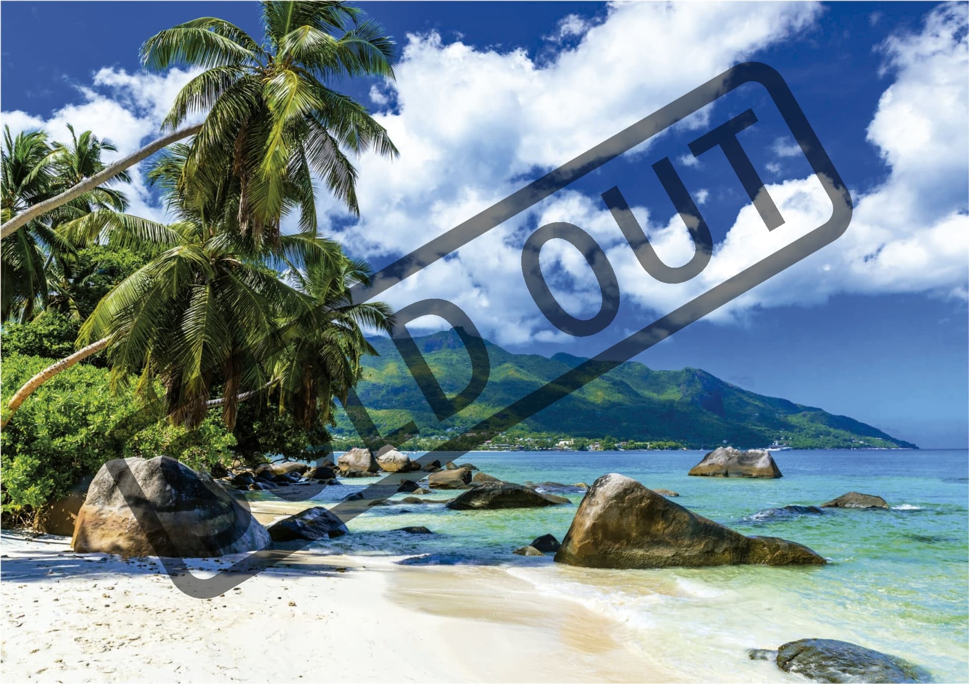 EDUCA Puzzle Seychelles 1500 dílků