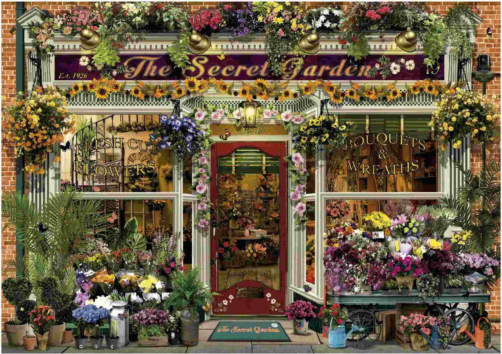 Educa - Puzzle The Secret Garden - 1500 dielov
