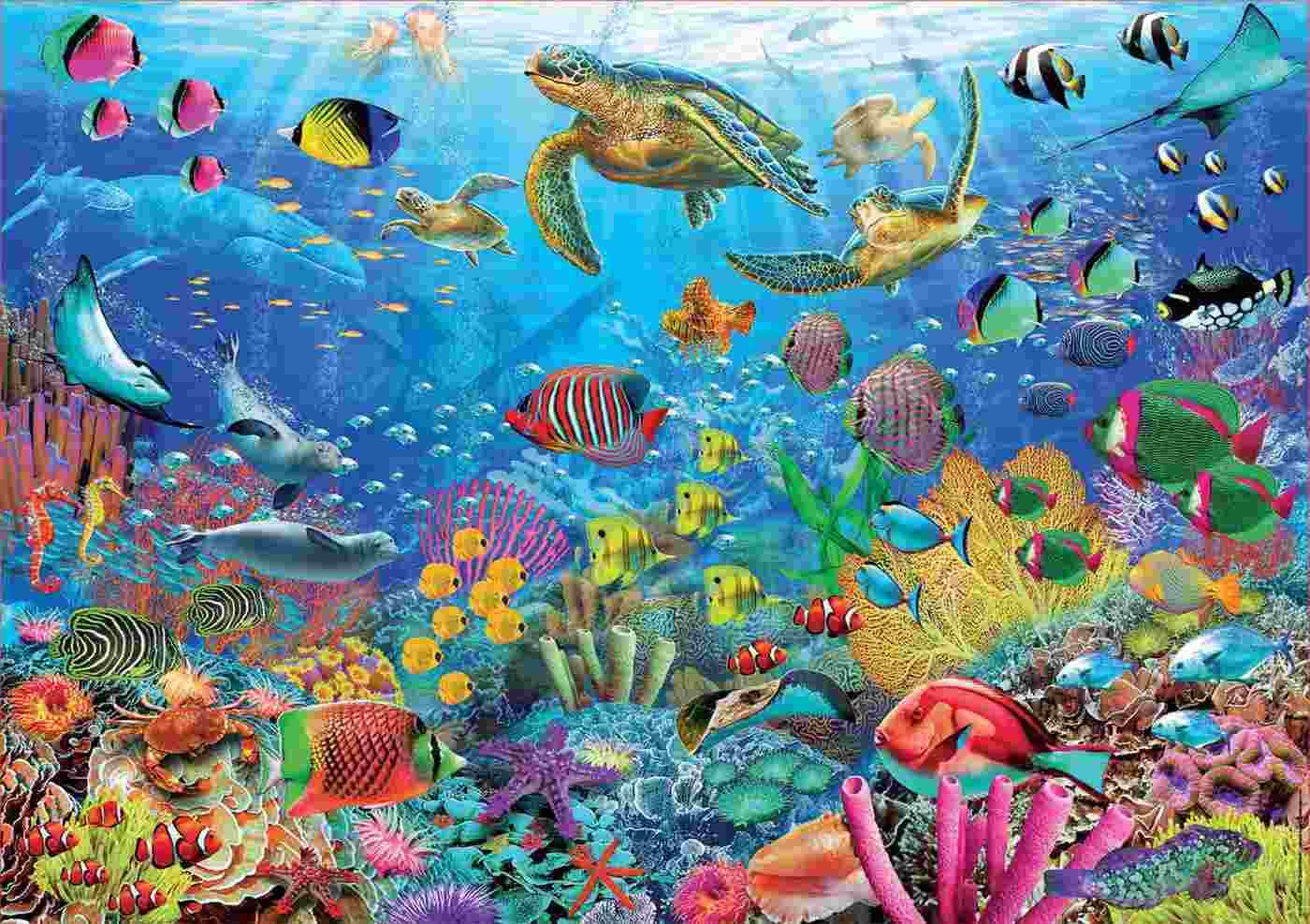 Educa - Puzzle Turtles - 1000 dielov