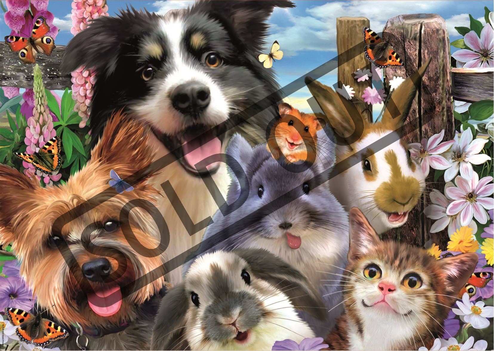 EDUCA Puzzle Vtipné selfie 500 dílků