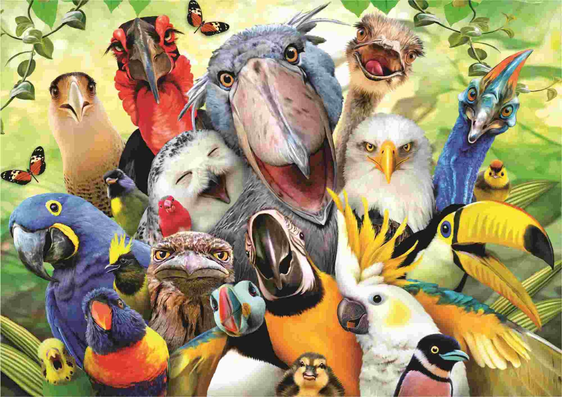 Educa - Puzzle Watch the Birdie - 500 dielov