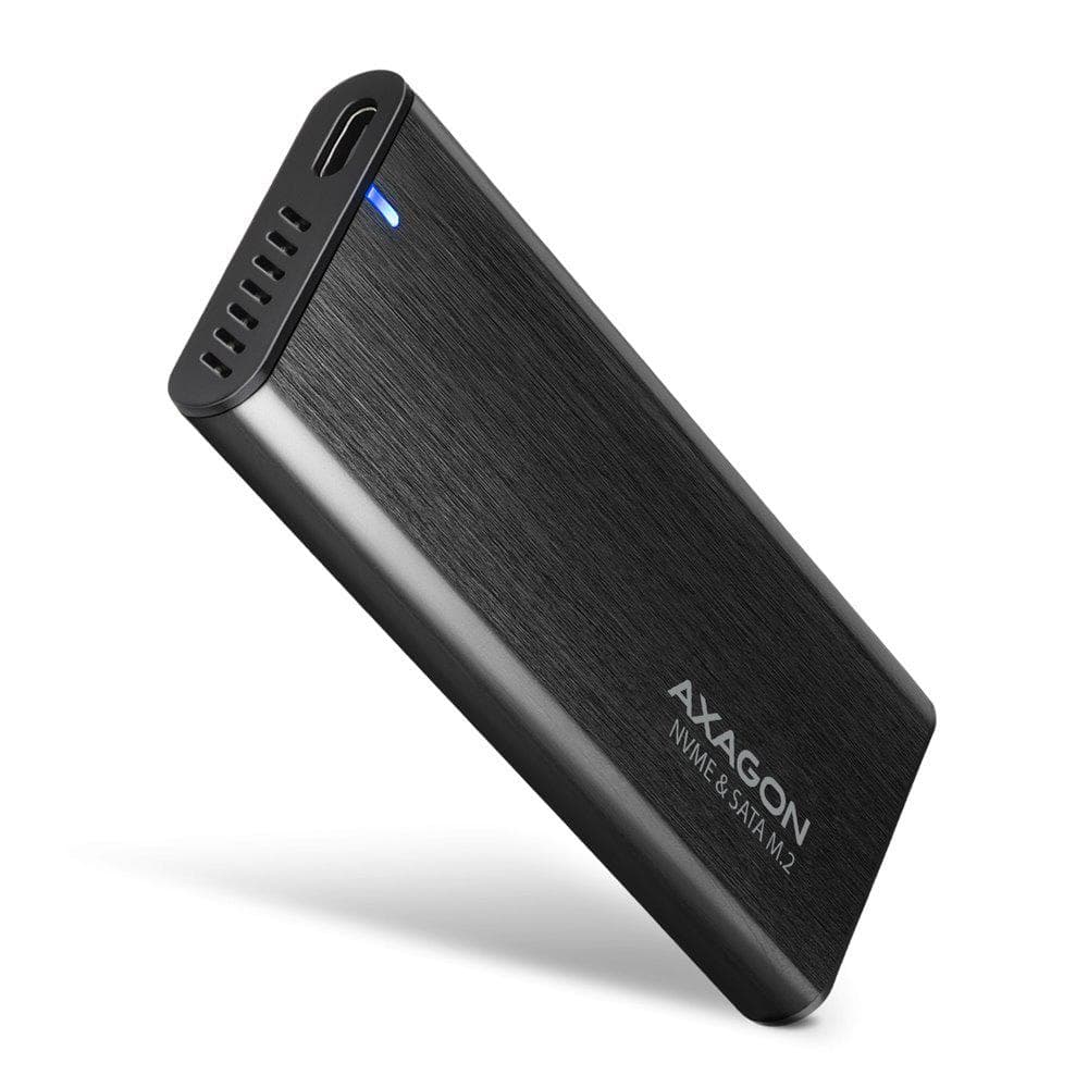EEM2-SB2 SSD NVMe/SATA box USB-C 3.2 BK