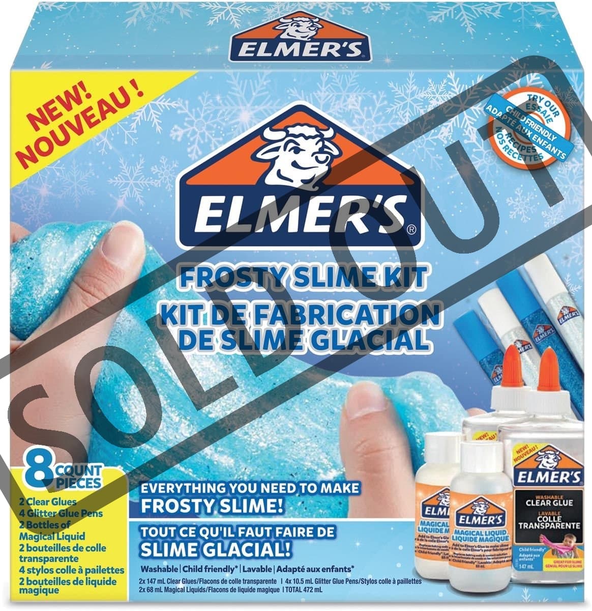 ELMER'S Sada na výrobu Frosty slizu