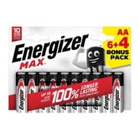 Energizer LR6/10 Max AA 6+4 zdarma