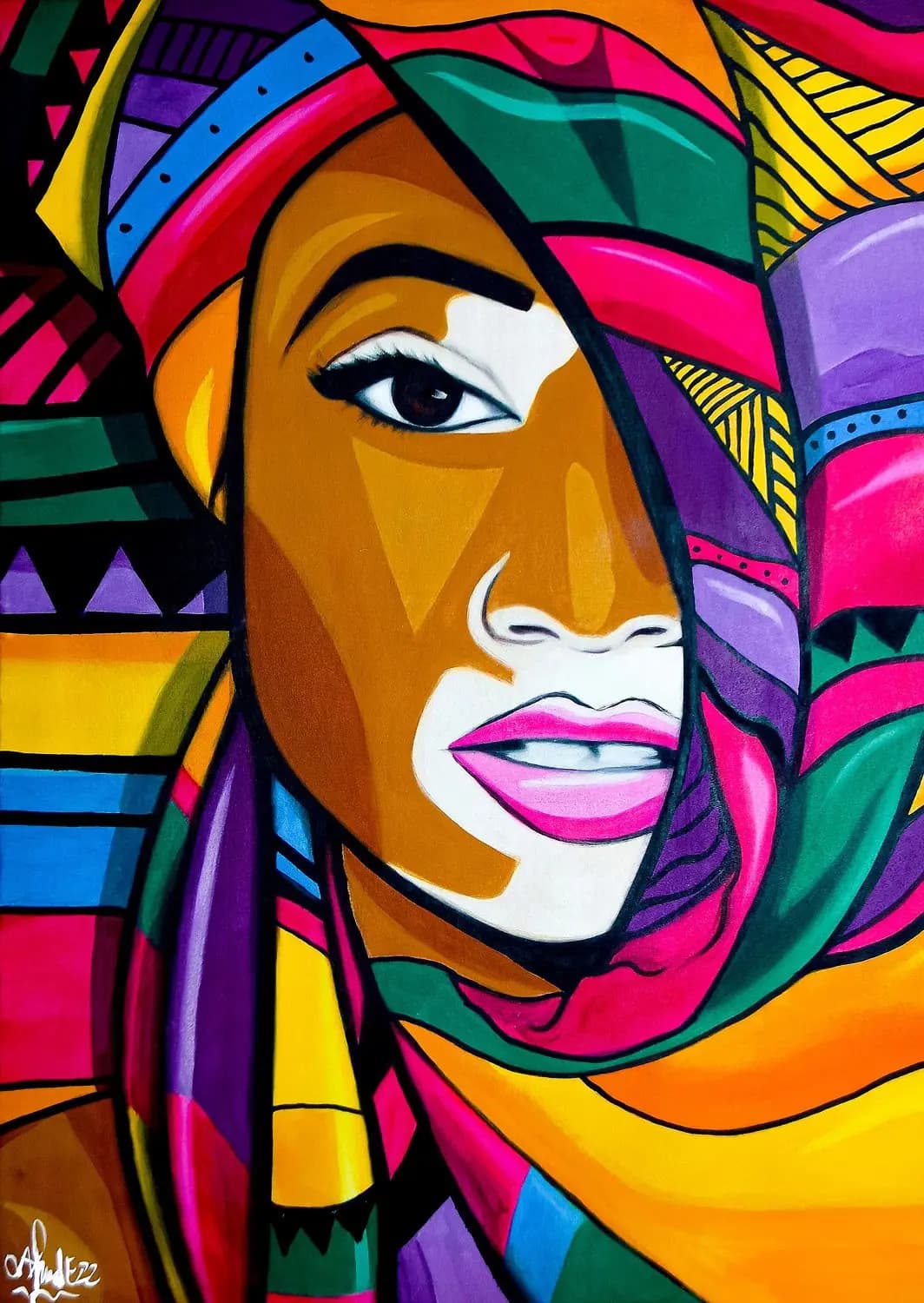 Enjoy - Puzzle African Beauty - 1000 dielov