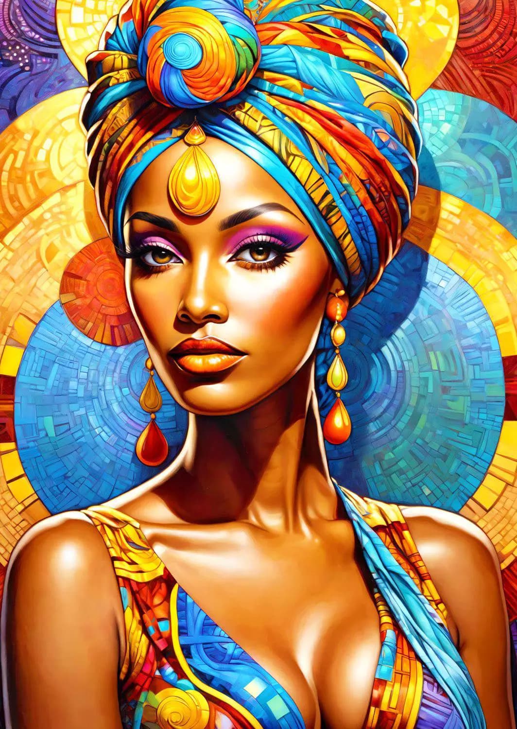 Enjoy - Puzzle African Beauty - 1000 dielov