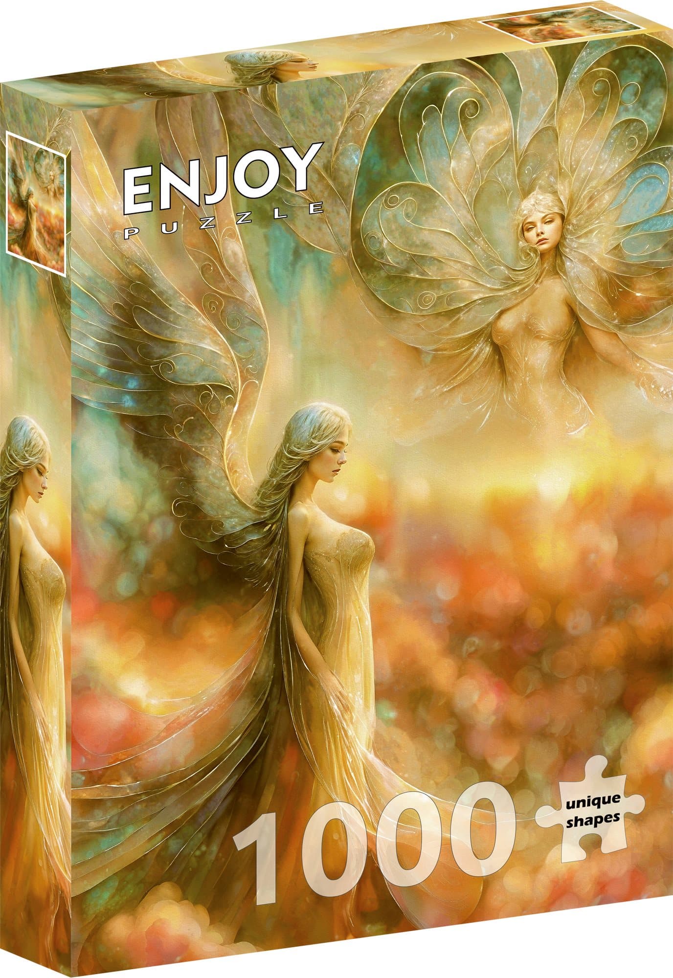 ENJOY Puzzle Andělé světla 1000 dílků