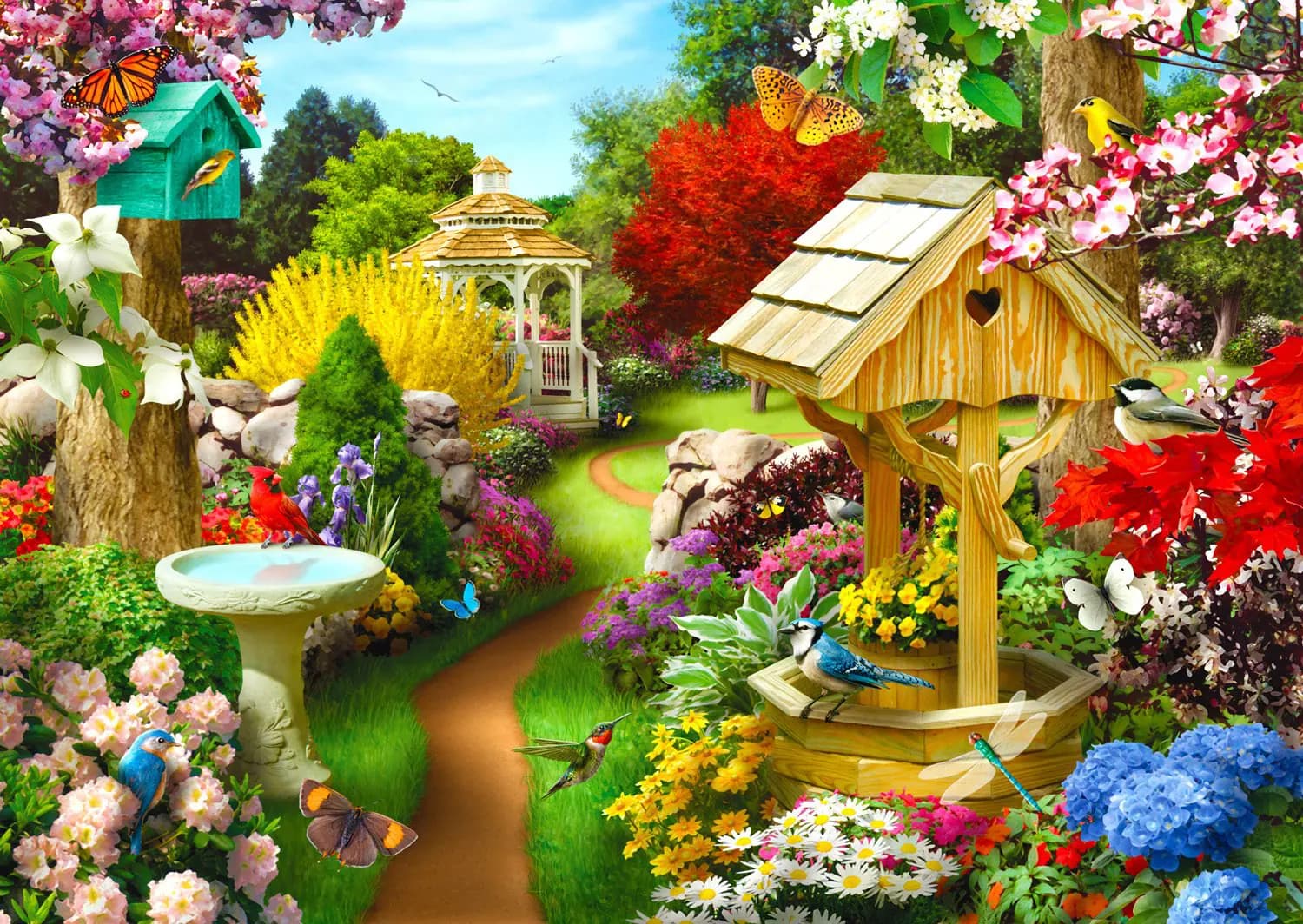 Enjoy - Puzzle Birds - 1000 dielov