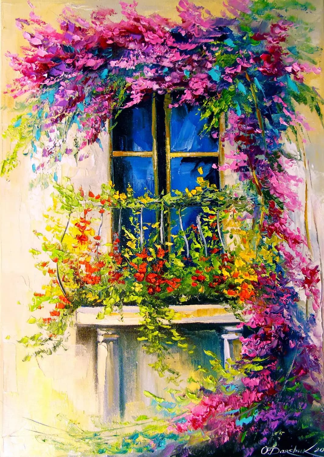 Enjoy - Puzzle Blooming Balcony - 1000 dielov