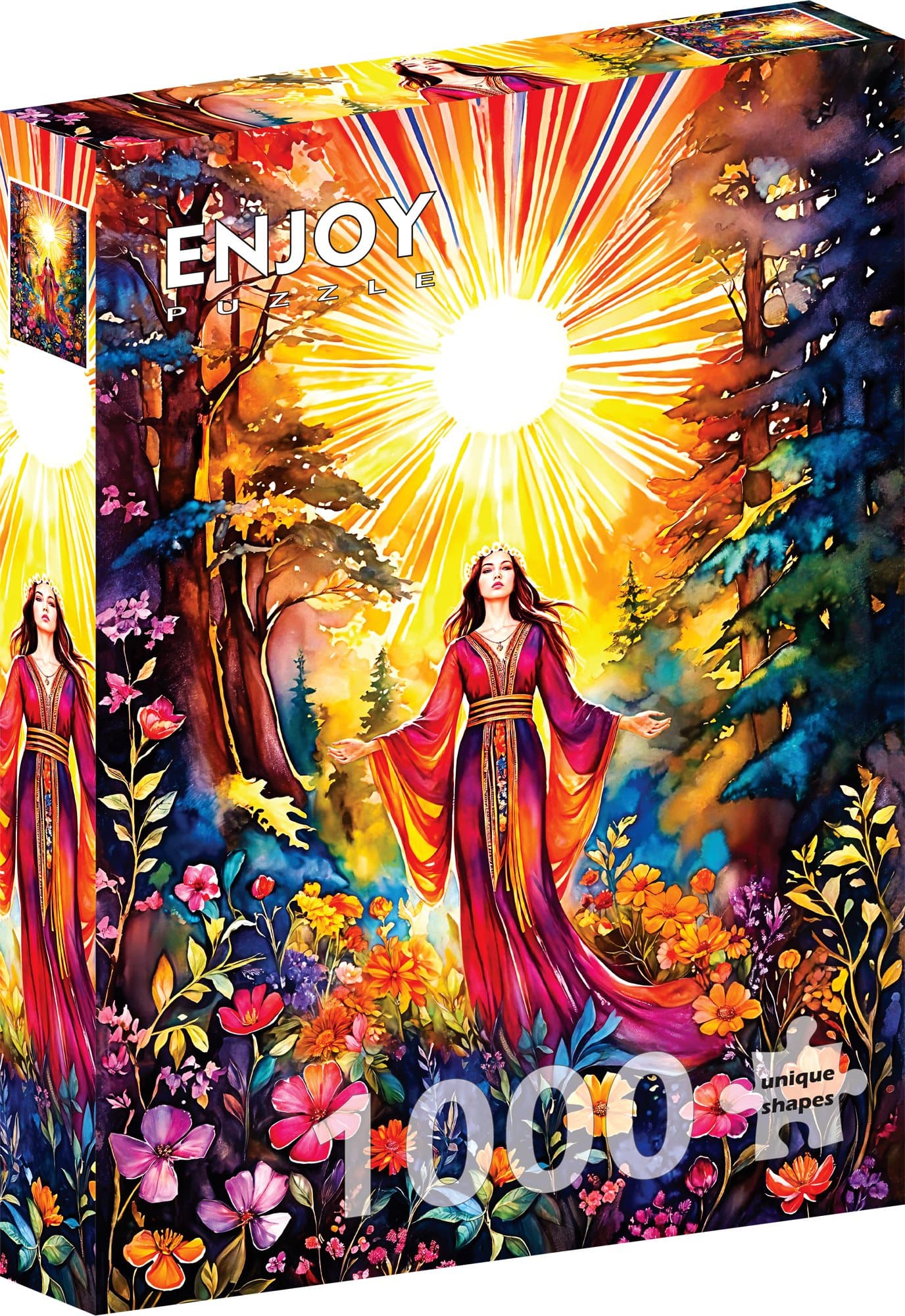 ENJOY Puzzle Bohyně na jaře 1000 dílků