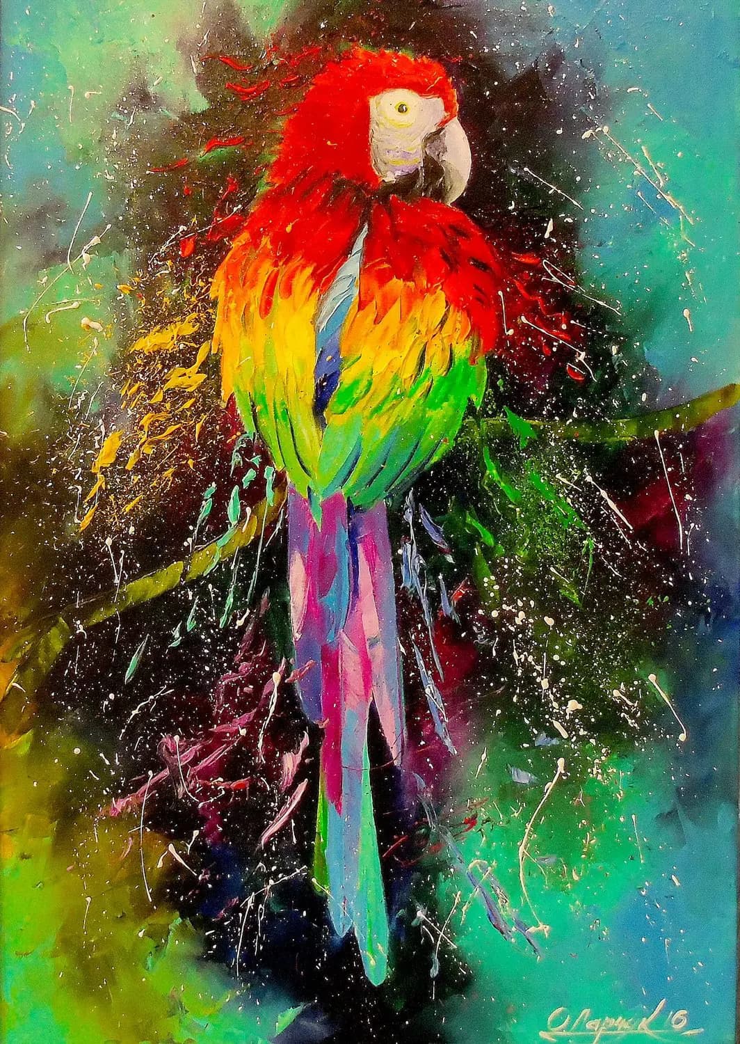 Enjoy - Puzzle Colorful Parrot - 1000 dielov