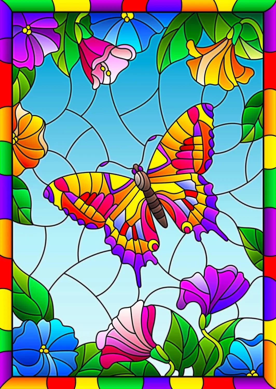 Enjoy - Puzzle Crystal Butterfly - 1000 dielov