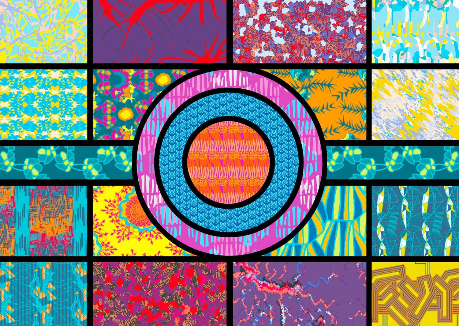 ENJOY Puzzle Designové vzory č.2 1000 dílků