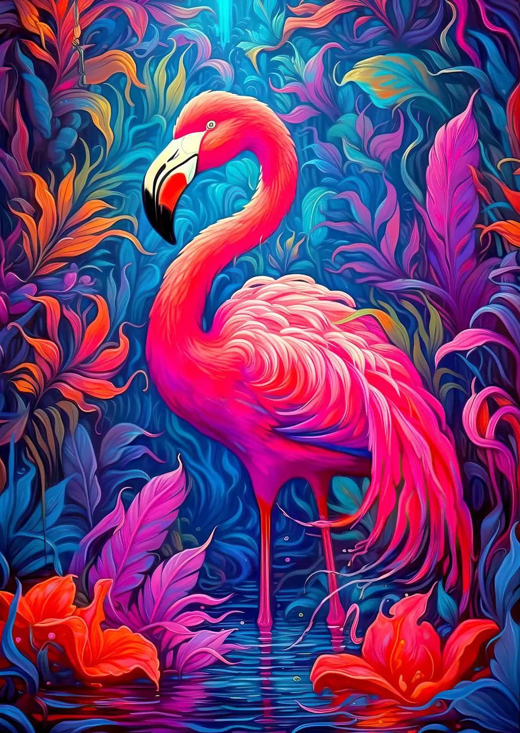 Enjoy - Puzzle Flamingo - 1000 dielov