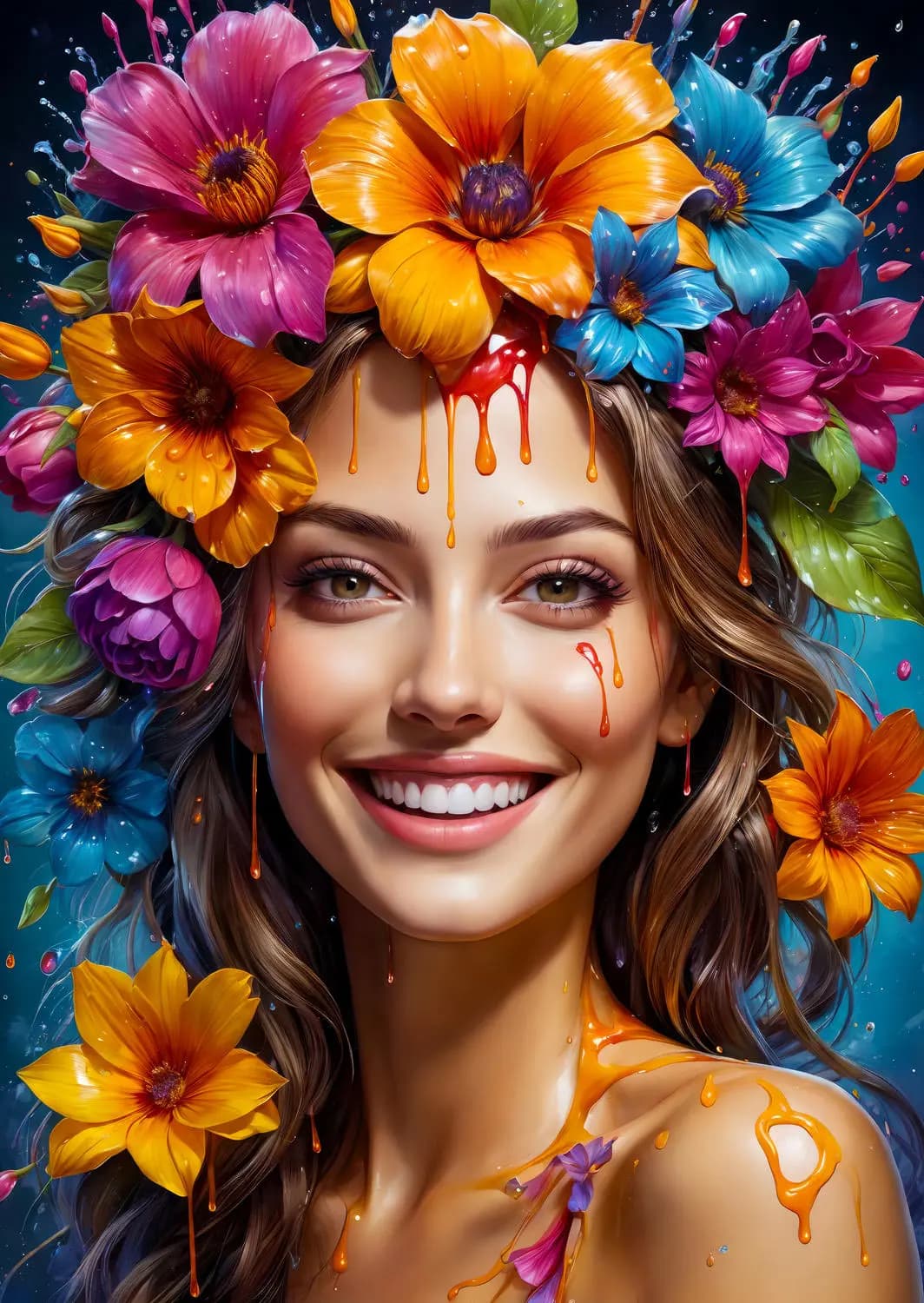 Enjoy - Puzzle Flower Girl - 1000 dielov