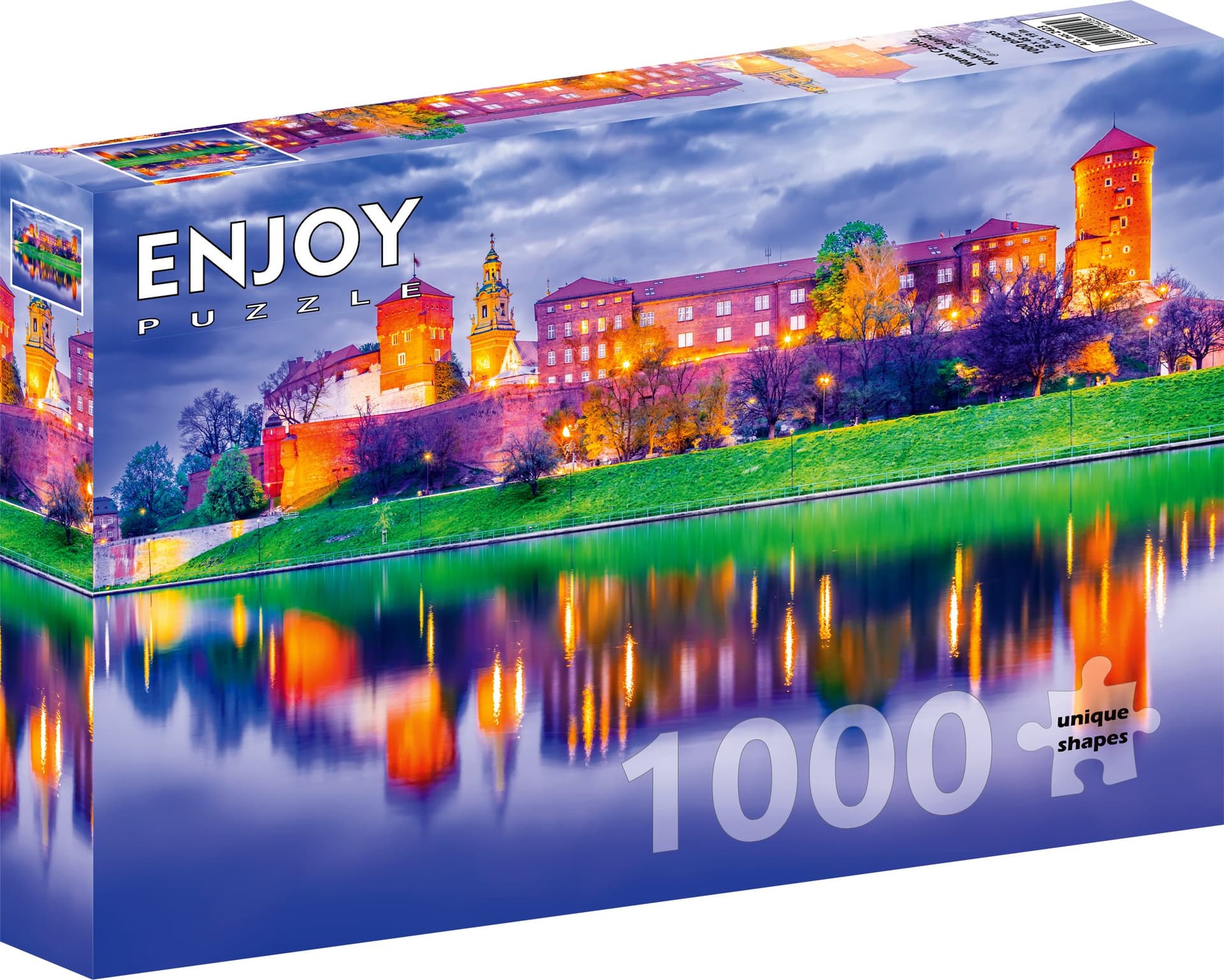 ENJOY Puzzle Hrad Wawel, Krakow, Polsko 1000 dílků