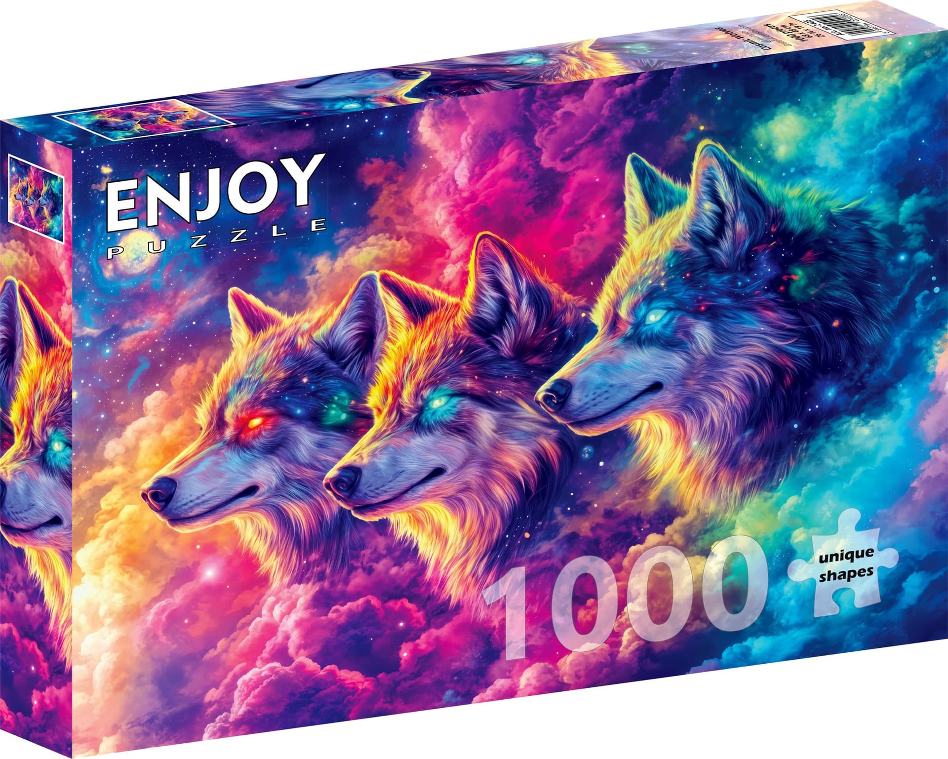 ENJOY Puzzle Kosmičtí vlci 1000 dílků