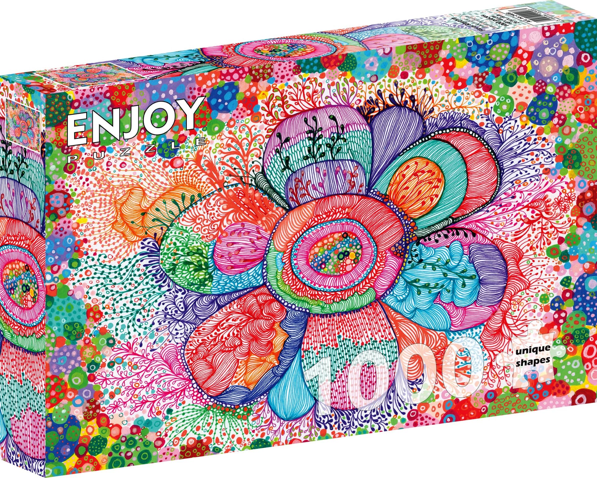 ENJOY Puzzle Květinový rytmus 1000 dílků