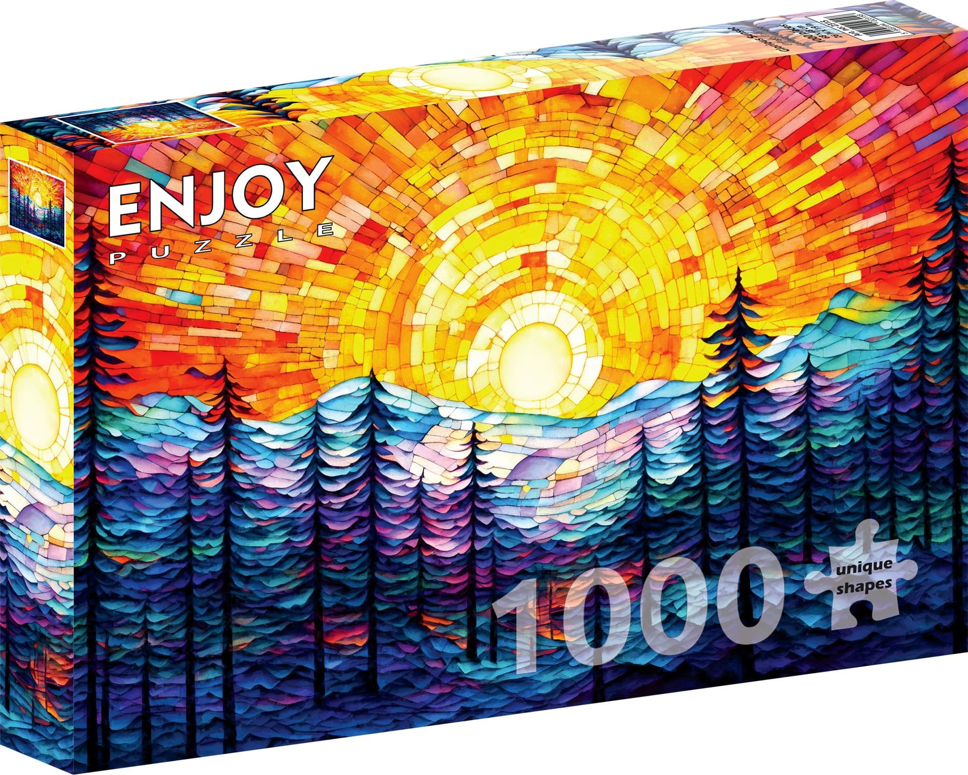 ENJOY Puzzle Nádherný západ slunce 1000 dílků