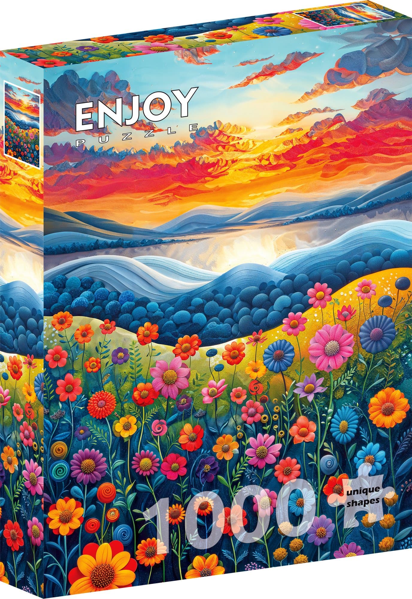 ENJOY Puzzle Pole za svítání 1000 dílků