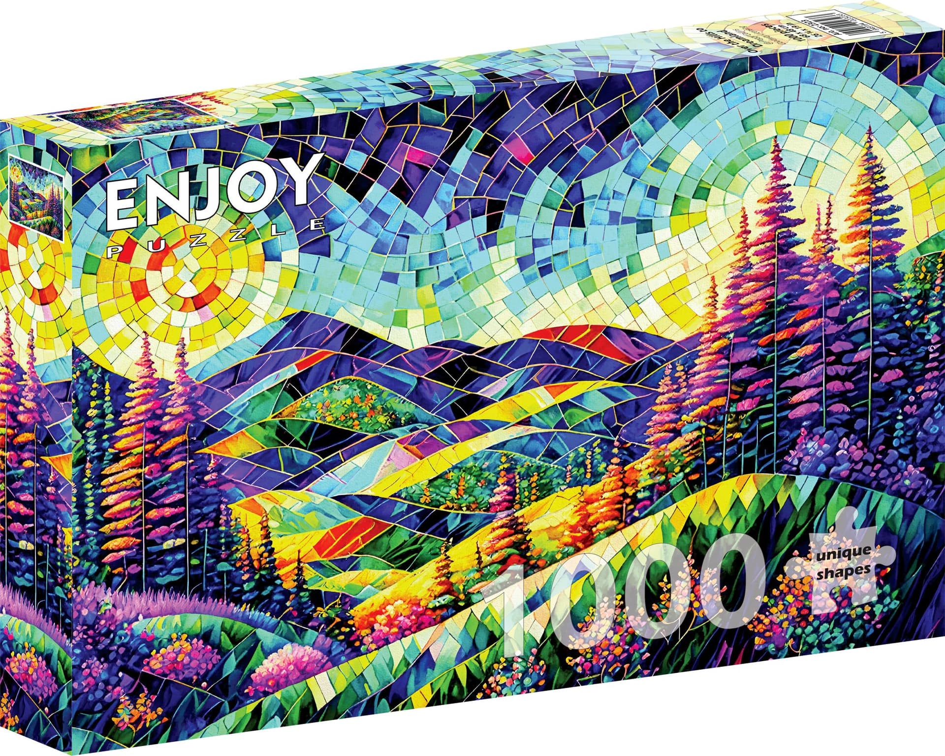 ENJOY Puzzle Přes kopce do země snů 1000 dílků