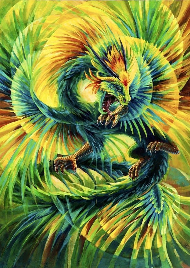ENJOY Puzzle Quetzalcoatl 1000 dílků