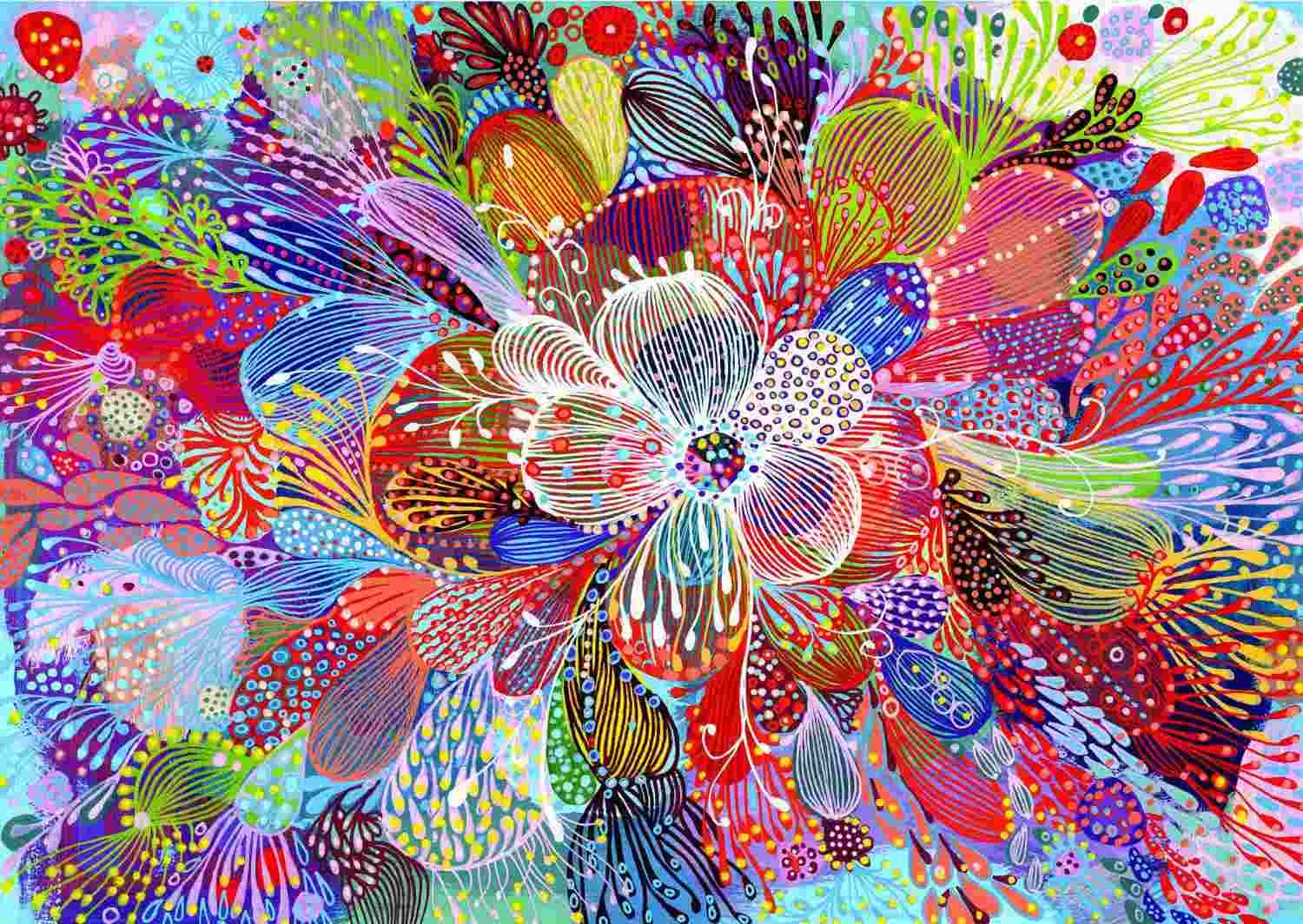 Enjoy - Puzzle Revolutionary Blossom - 1000 dielov