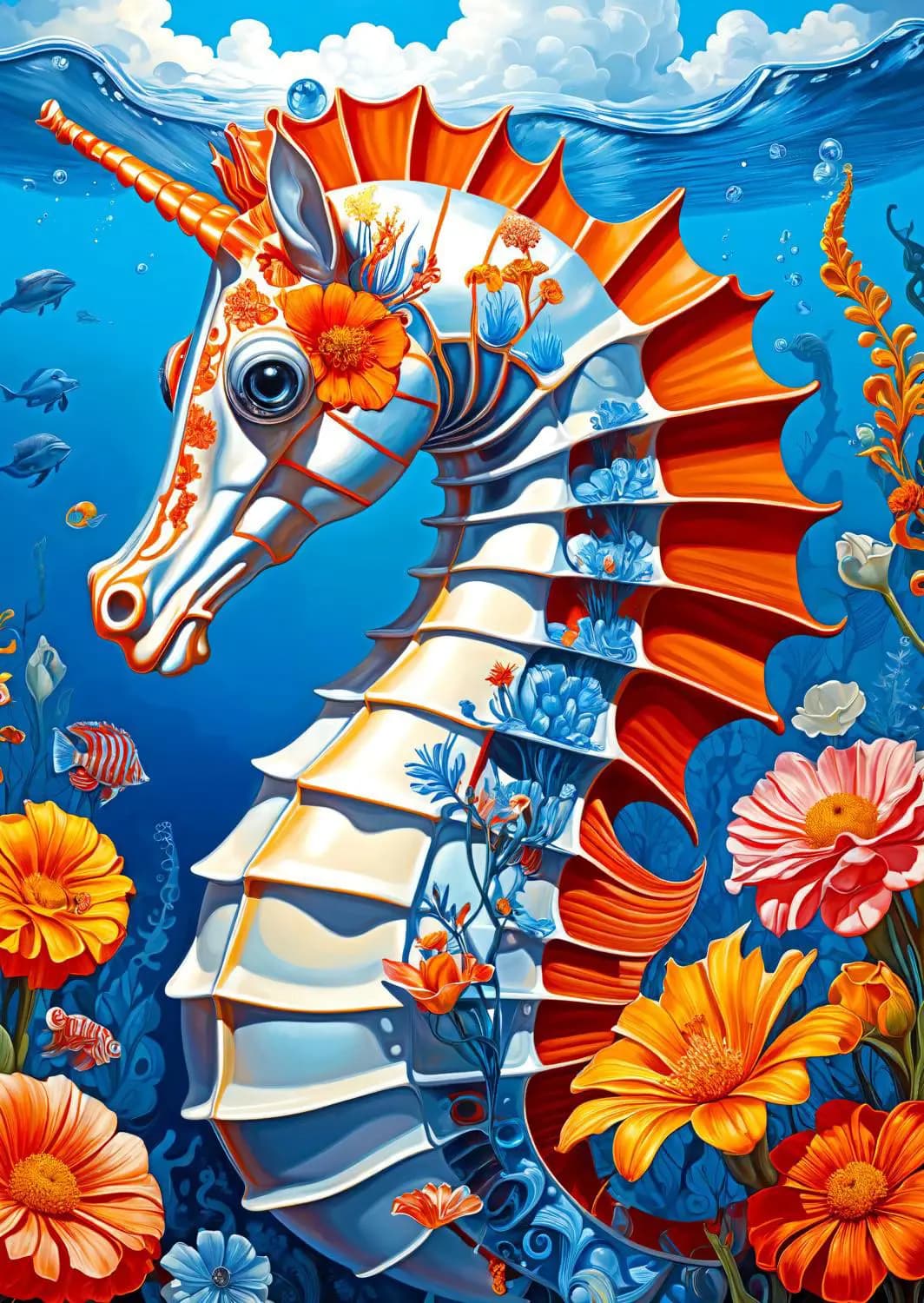 Enjoy - Puzzle Sea Horse - 1000 dielov