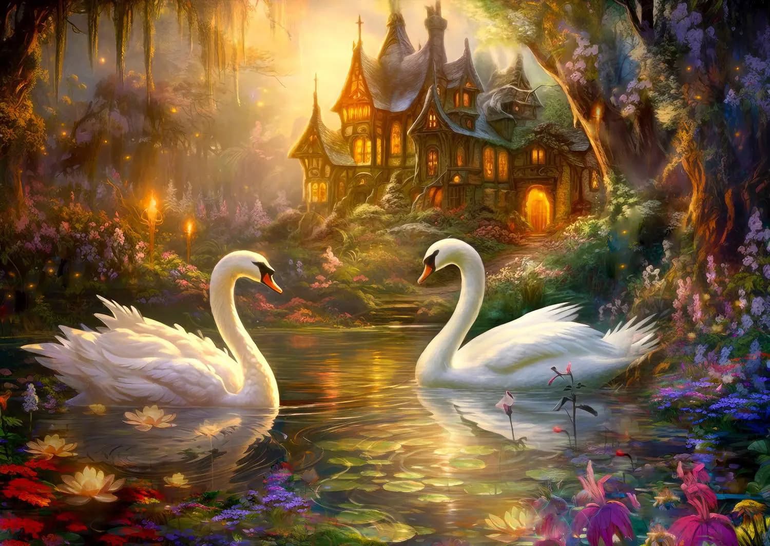 Enjoy - Puzzle Swan Song - 1000 dielov