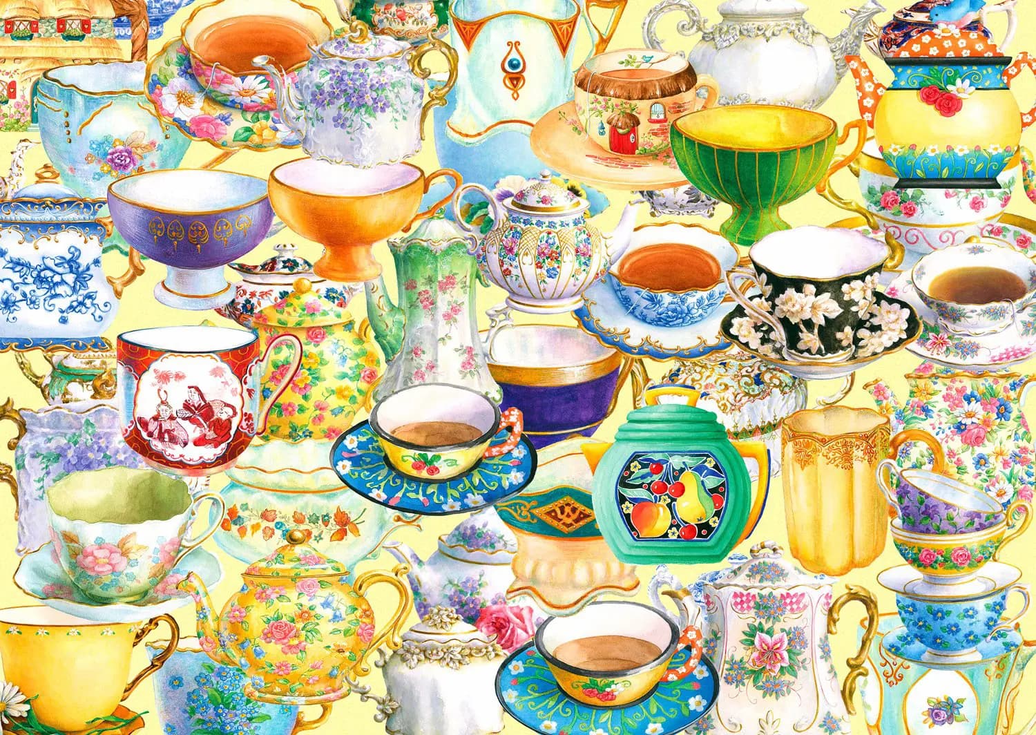 Enjoy - Puzzle Tea Time - 1000 dielov