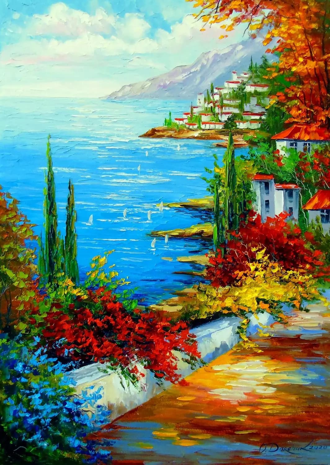 Enjoy - Puzzle Town by the Sea - 1000 dielov