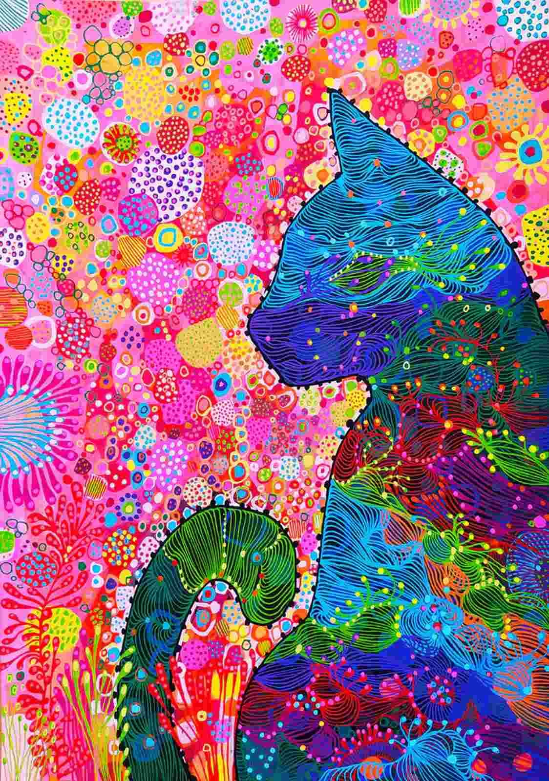 Enjoy - Puzzle Wandering Cat - 2000 dielov