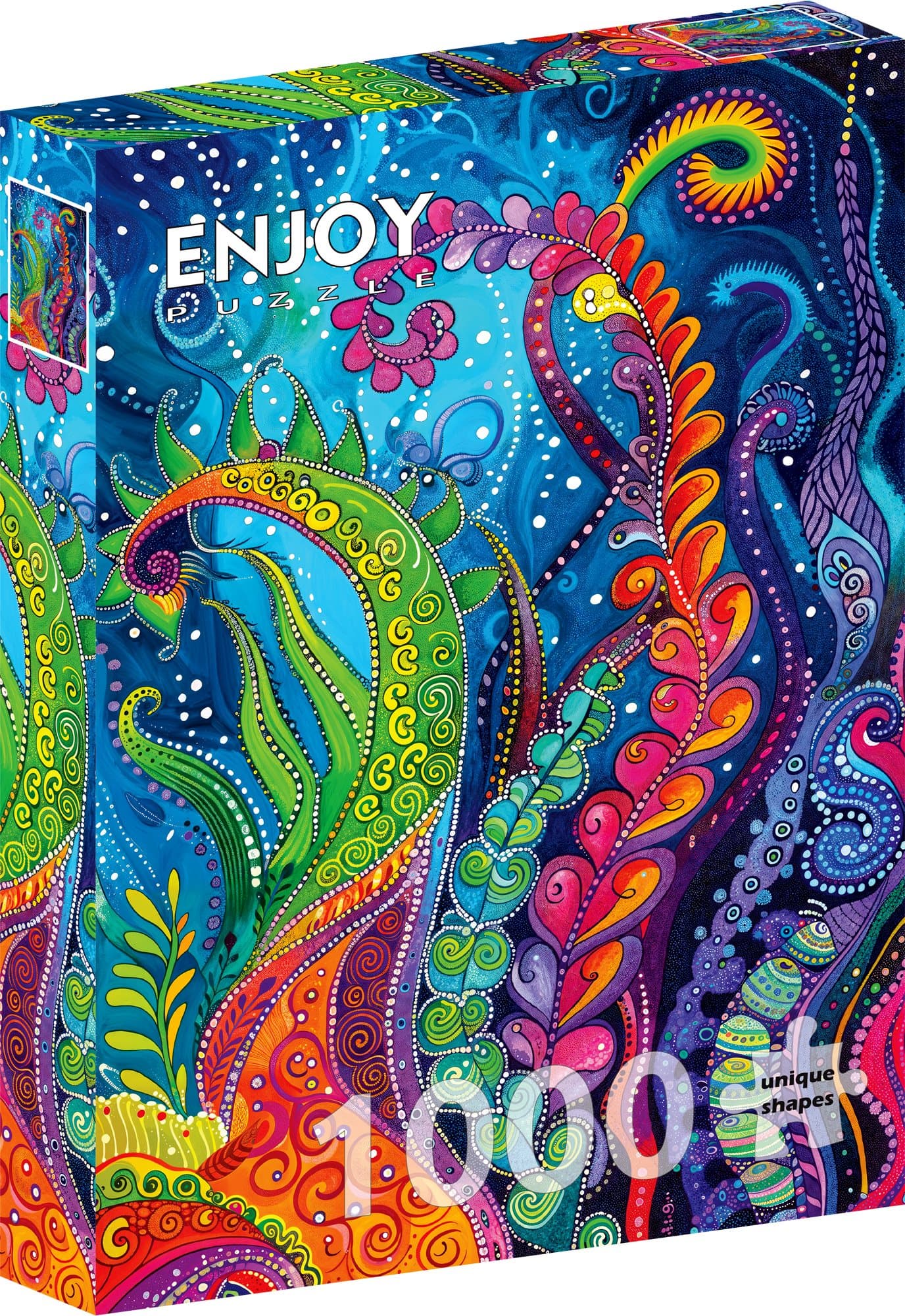 ENJOY Puzzle Živé spirály 1000 dílků