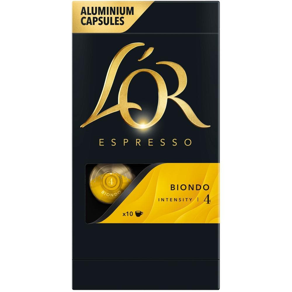 Espresso Biondo 10 ks kapsu. káva L´OR
